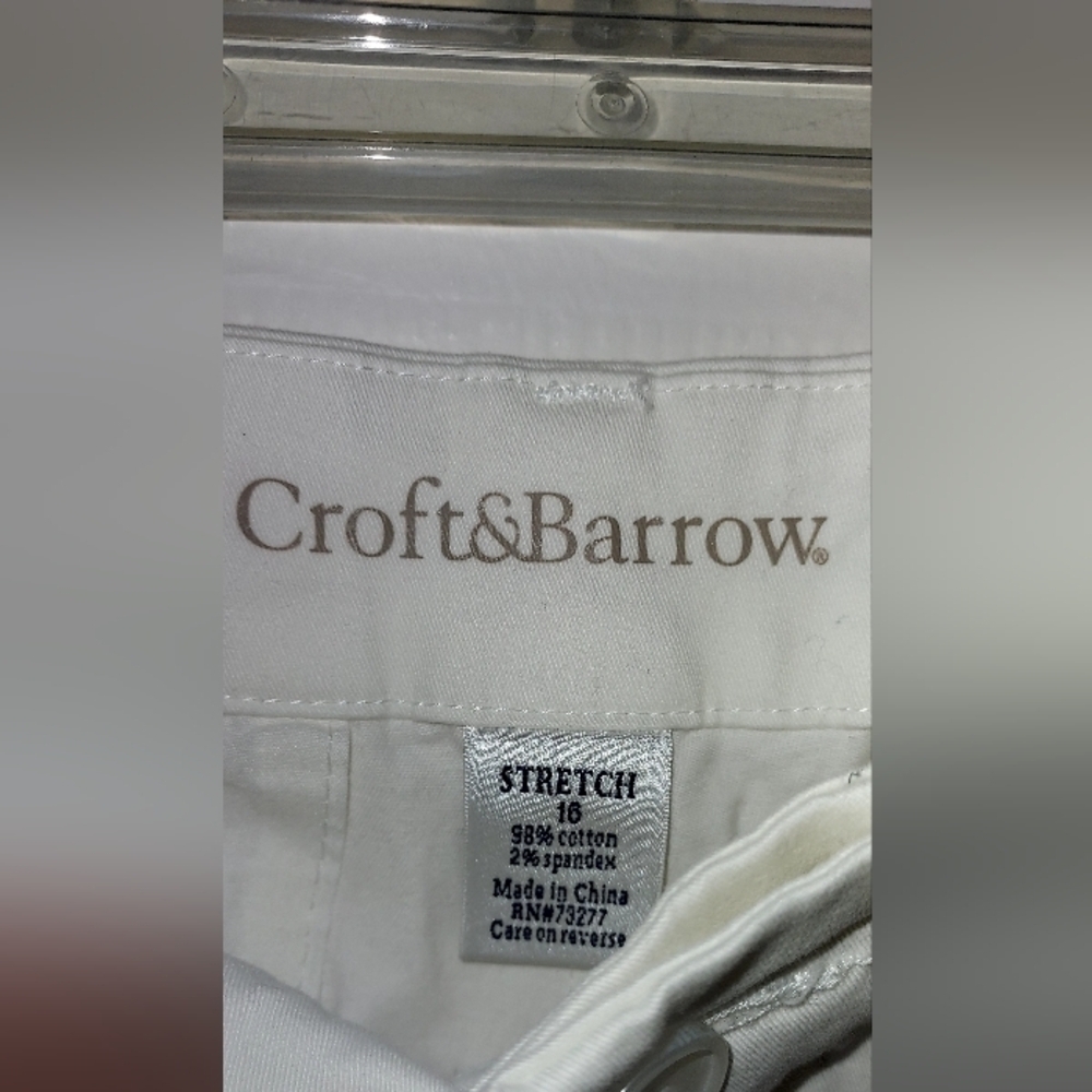 Croft and barrow white capri - Picture 3 of 4